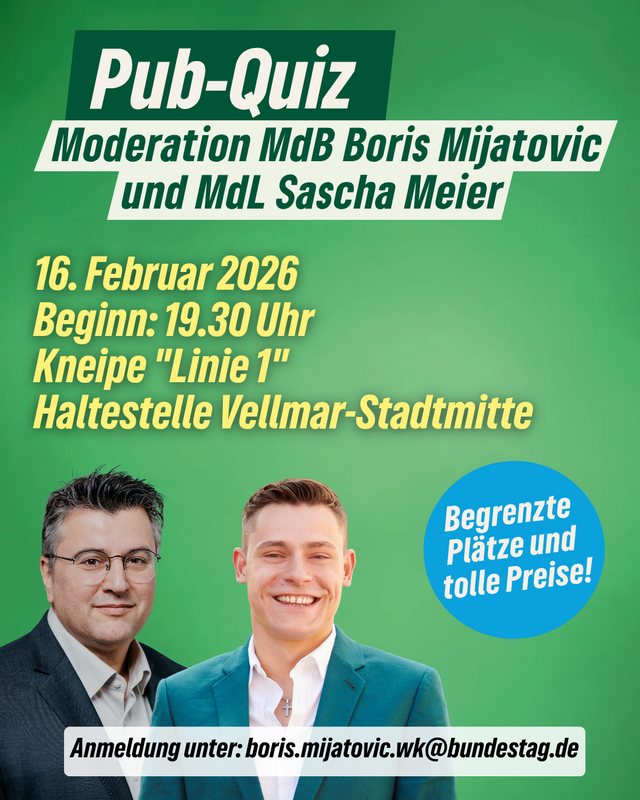 Pub-Quiz mit Boris Mijatović und Sascha Meier